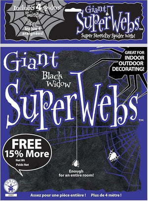 Giant Spiderweb Black