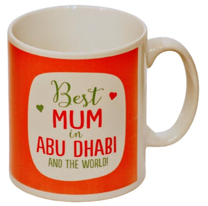 Best Mum In Abu Dhabi & The World Mug