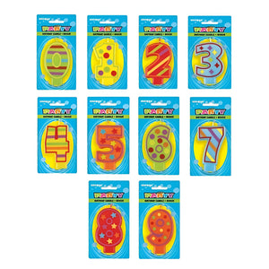 Decorative Number Birthday Candles