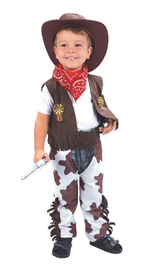 Cowboy Cow Print Costume - (Child)