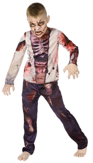 Zombie 3D Style Costume - (Child)