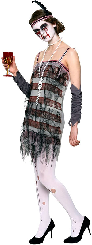 Lady Gravestone Costume - (Adult)