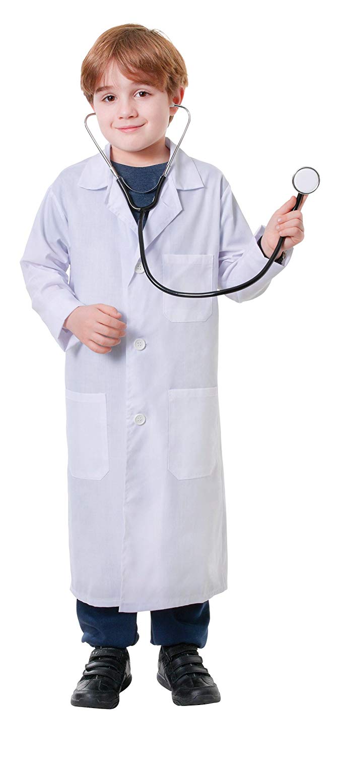 Lab deals coat costume