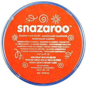 Snazaroo Face Paint 18ml - Orange