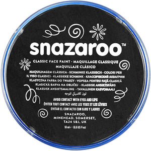 Snazaroo Face Paint 18ml - Black