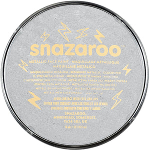 Snazaroo Face Paint 18ml - Metallic Silver
