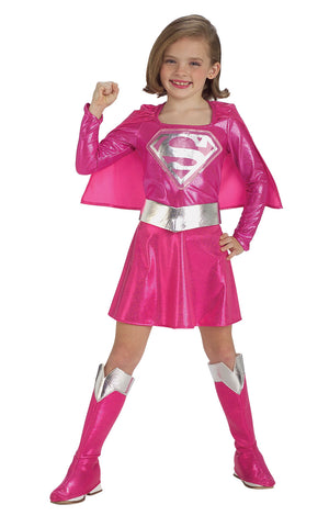 Supergirl Costume - Pink (Child)