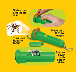 Creepy Crawly Torch And Projector
