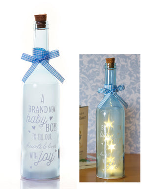 Starlight Bottle: Brand New Baby Boy
