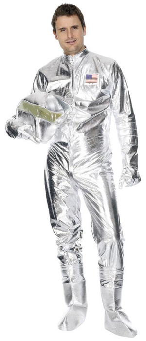 Spaceman Costume - Silver