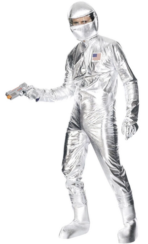 Spaceman Costume - Silver