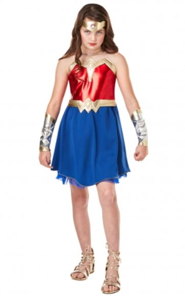 Girls wonder sales woman costume