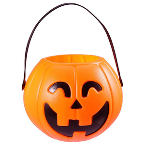 Pumpkin Jack O' Lantern Candy Bucket