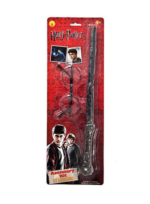 Harry Potter Blister Kit - Wand & Glasses