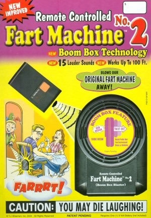 Classic Game Collection Remote-Control Fart Machine