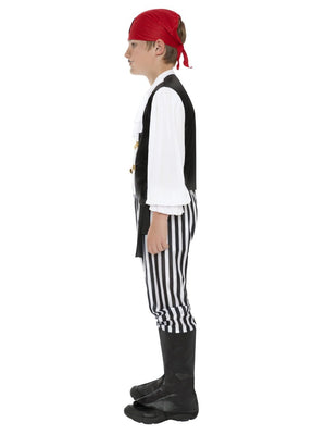 Pirate (Black & White) Costume - (Child)