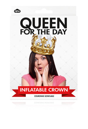 Inflatable Crown - Queen For The Day