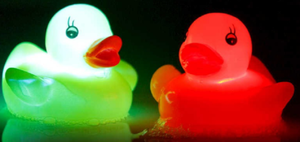 Flashing Colour Changing Rubber Duck