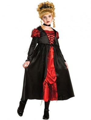 Vampiress Arisen Costume -  Black and Red (Child)