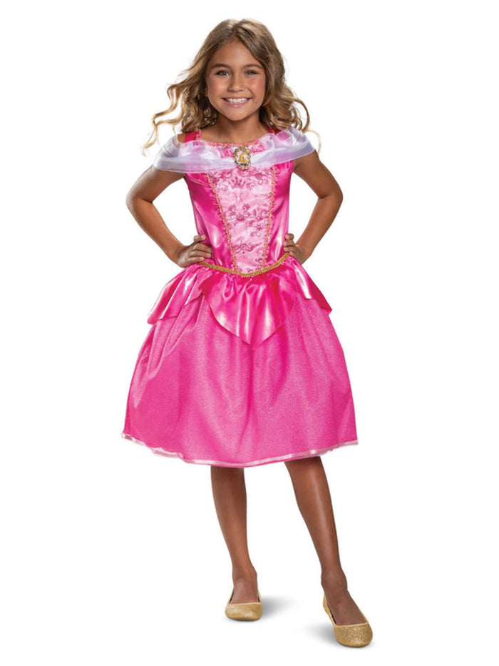 Deluxe Disney Sleeping Beauty, Aurora Costume - (Child)