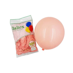 Peach Latex Balloons - 12" (Pack of 100)