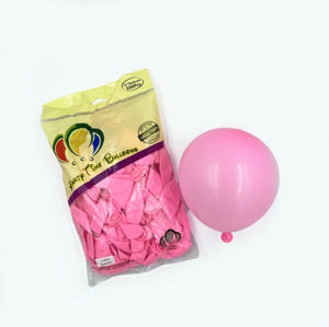 Pink Latex Balloons - 12" (Pack of 100)