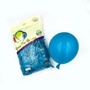 Turqueza Latex Balloons - 12" (Pack of 100)