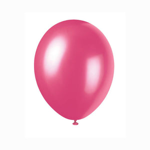 Metallic Pink Latex Balloons - 12" (Pack of 100)