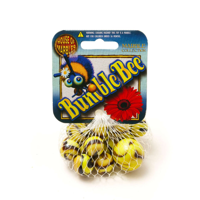 Net Bag of Marbles - Bumble Bee