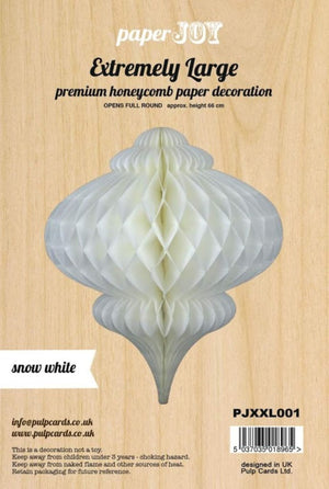 Coloured Honeycomb Hanging Deco - Fluted