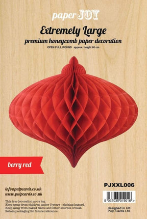 Coloured Honeycomb Hanging Deco - Round