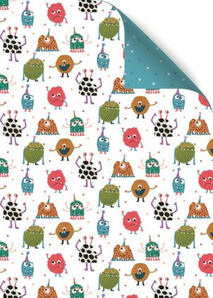 Gift Wrapping Paper - Monsters