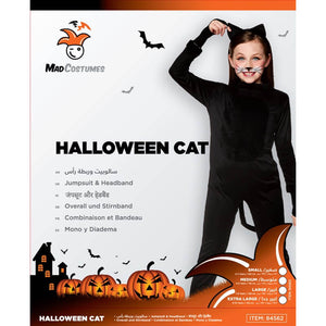 Halloween Cat Costume - (Child)