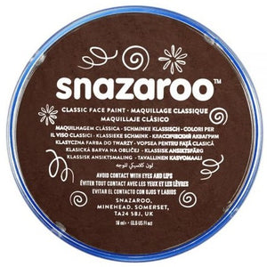 Snazaroo Face Paint 18ml - Dark Brown