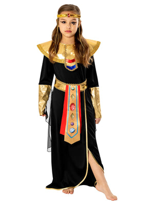 Black Pharaoh Girl Costume - (Child)