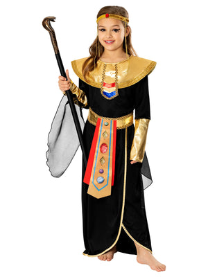 Black Pharaoh Girl Costume - (Child)