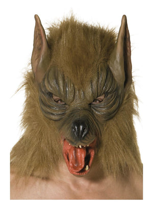 Wolf Mask - Brown (Adult)