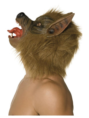 Wolf Mask - Brown (Adult)