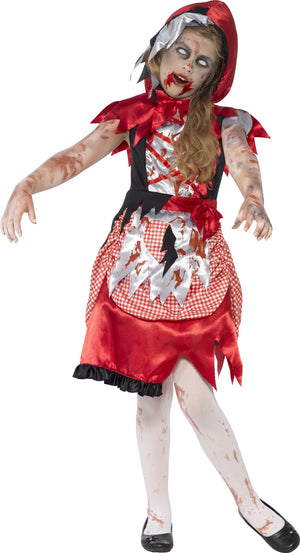 Zombie Miss Hood Costume - (Child)
