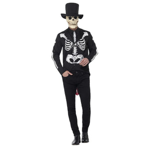 Day Of The Dead Señor Skeleton Costume - (Adult)