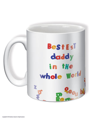 'Bestest Daddy' Boxed Mug - Magnet Letters