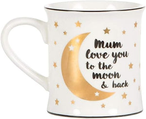 "Mum love you to the moon & back" Mug