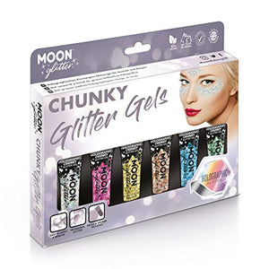 Make-up FX - Holographic Chunky Glitter Gel Box Set