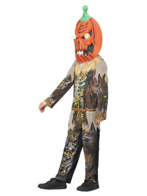 Pumpkin Scarecrow Reaper Costume - (Child)