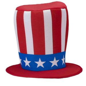 Uncle Sam Hat - Stars & Stripes (Adult)
