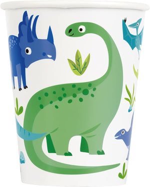 Blue & Green Dinosaur Party Accessories & Tableware