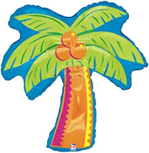 Tropical Palm Tree Helium Foil Balloon - 37"