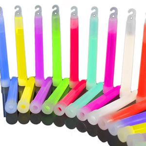 Glow Sticks, Pack of 50 - 6 inch