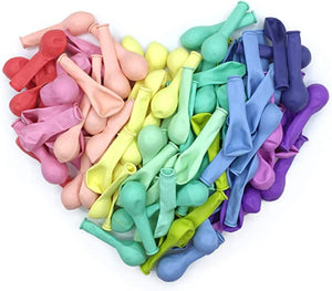 Assorted Macaron Pastel Latex Balloons - 12" (Pack of 100)