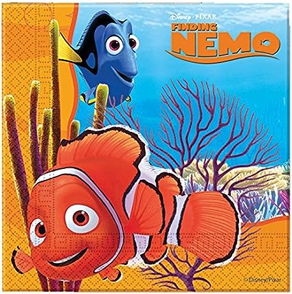 Finding Nemo Party Napkins - Pack of 20